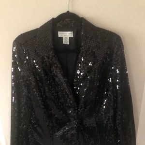 Black sequin jacket